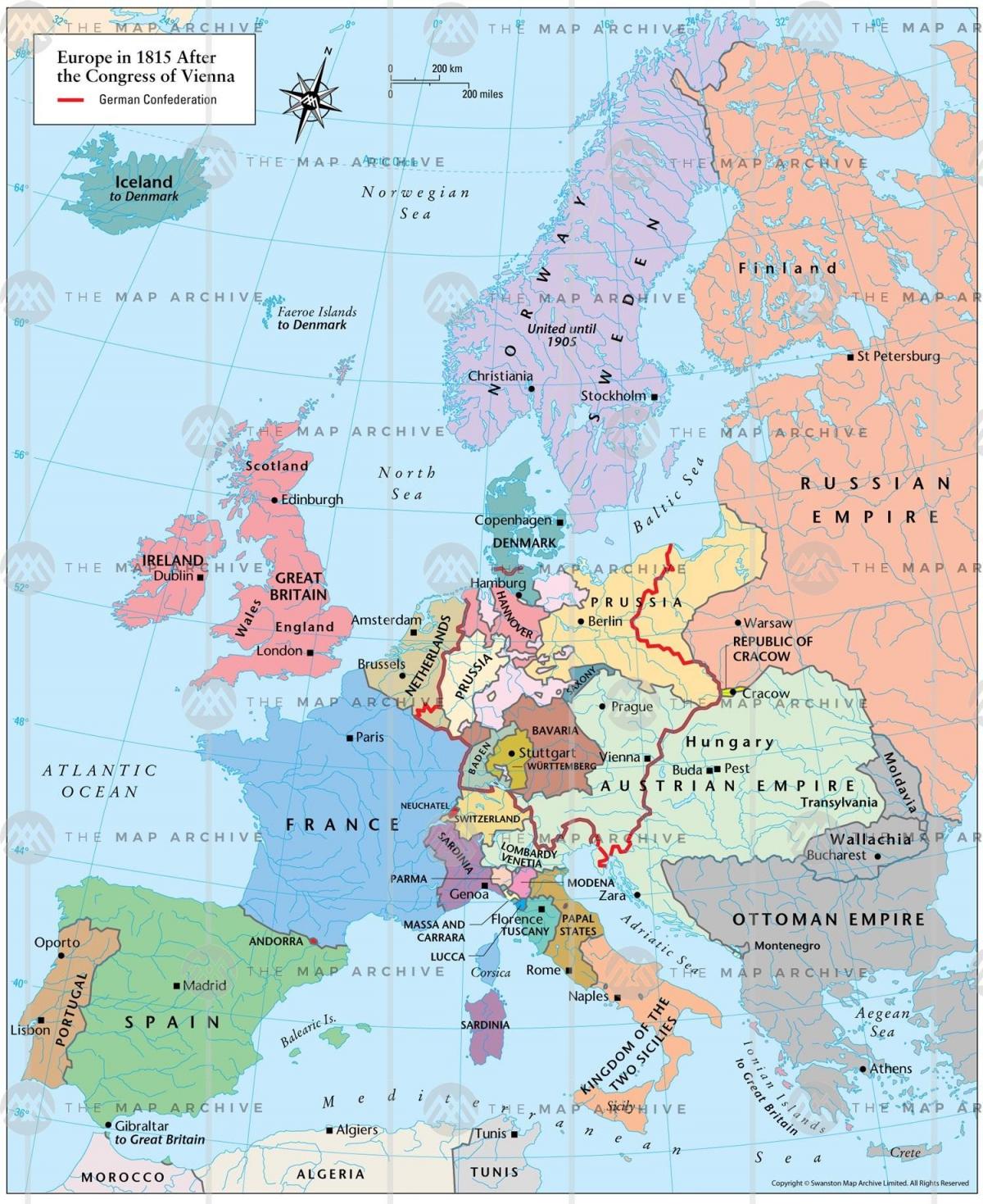 Dunaj Avstrija zemljevid evrope